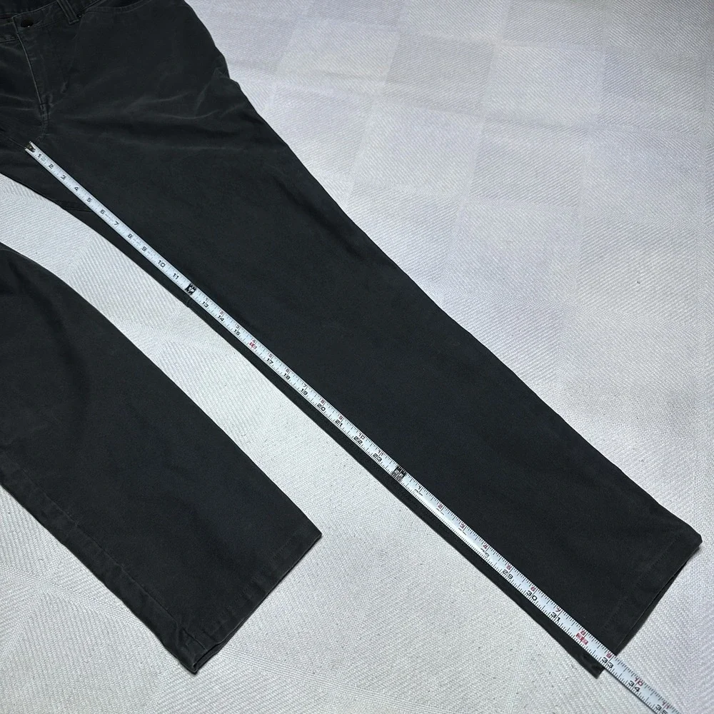 Lululemon ABC Slim Utilitech Pants Mens 33x33 Black Stretch 5 Pocket Jean Active - Picture 11 of 12